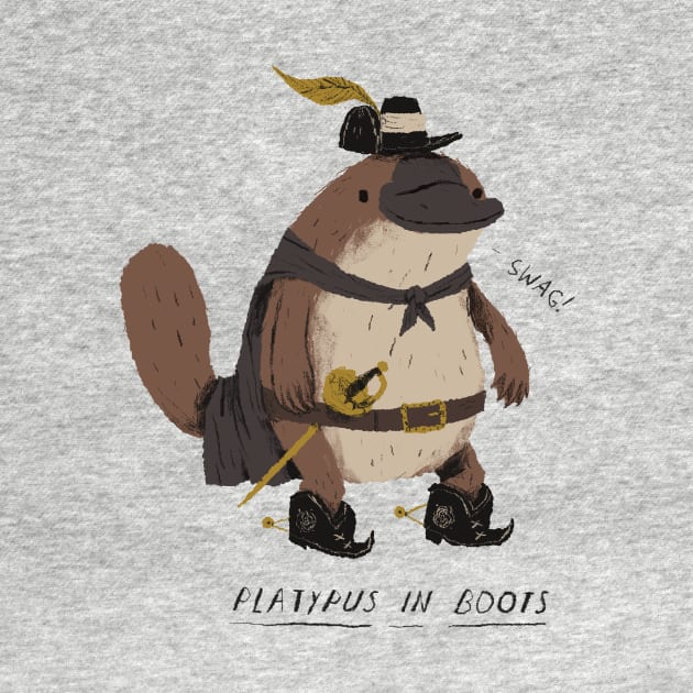 platypus in boots by Louisros